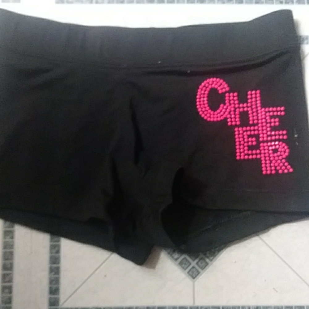 Cheer squad shorts size 7-8